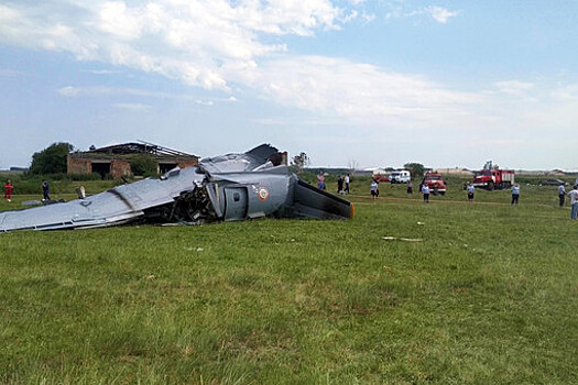 Очевидцы рассказали о крушении самолета в Кузбассе