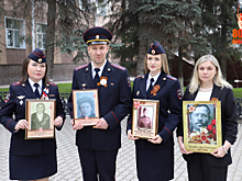 Сотрудники Отдела информации и общественных связей ГУ МВД России по Новосибирской области присоединяются к Всероссийской акции «С нами Победа»