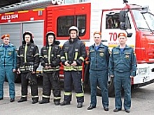 Огнеборцы Зеленограда спасли 3 человек на пожаре