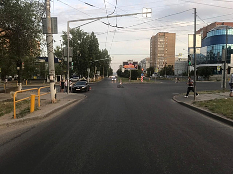 В Тольятти иномарка сбила велосипедиста