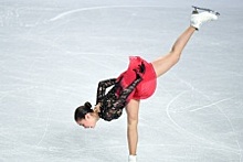 Загитова выступила в произвольной программе в Ванкувере с травмой ноги