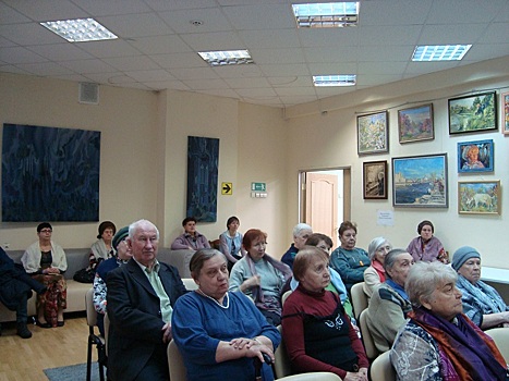 Лекция об искусстве прошла в «Симоновке»