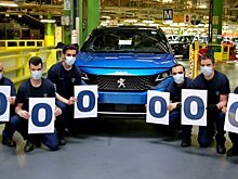 Завод в Сошо выпустил миллион кроссоверов Peugeot 3008