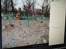 В Оренбурге на кладбище свалили снег после уборки дорог
