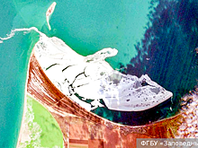 В Черном море у Крыма зафиксировали редкое ледяное поле