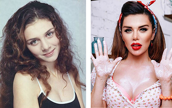 10 российских звезд, которые сотворили невероятное со своей внешностью: фото “До” и “После”