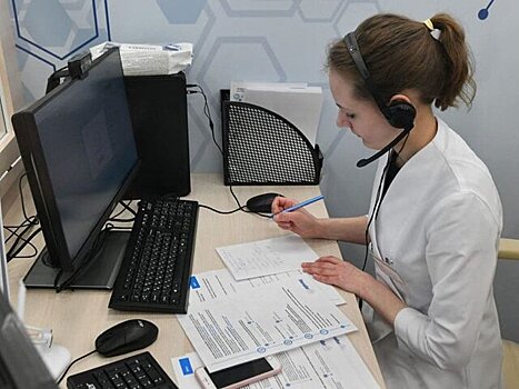 В Москве врачи провели более 1,3 млн телеконсультаций для пациентов с COVID-19