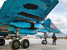 Истребители Су-34 нанесли удар по противнику: снаряды легли точно в заданный квадрат