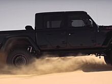 1000-сильный Jeep Gladiator показал свои возможности в пустыне