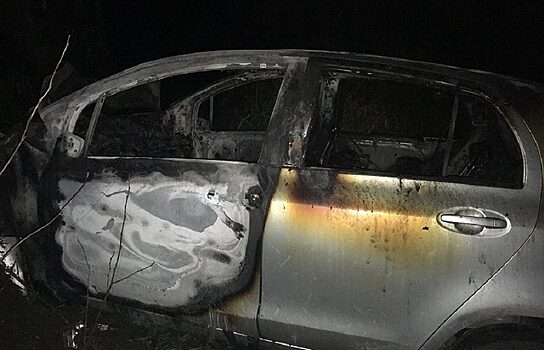 В Свердловской области мужчина заживо сгорел в перевернувшейся машине