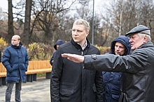 Благоустройство сквера у мемориала тыловикам и ликвидаторам ЧАЭС завершают в Одинцове