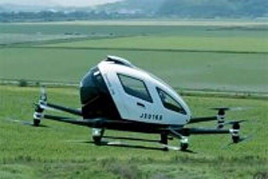 Китайский eVTOL EH216  впервые продемонстрировал свои возможности за рубежом