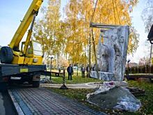 В Белокурихе установили мраморную скульптуру «Der Kontrabass»
