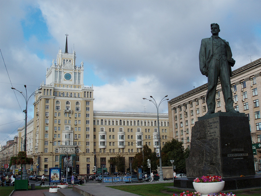 Триумфальная площадь, Москва, Россия, Европа