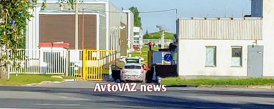 В Тольятти заметили новую LADA Vesta во время тест-драйва