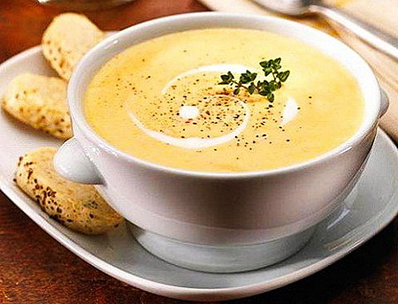 Сырный крем-суп с ветчиной – вкусное удовольствие для всей семьи