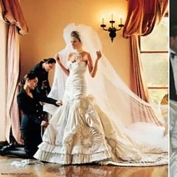 Пять самых дорогих свадебных платьев знаменитостей в истории