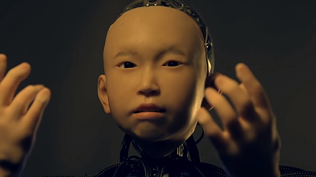 Видео: в Японии создали андроида с лицом 10-летнего ребенка