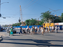 Облицовочные работы ведутся в переходе на Красных Партизан в Краснодаре