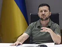 Зеленский посетил подконтрольную Киеву часть Запорожской области