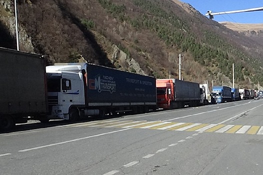 Военно-Грузинскую дорогу открыли для всех видов транспорта