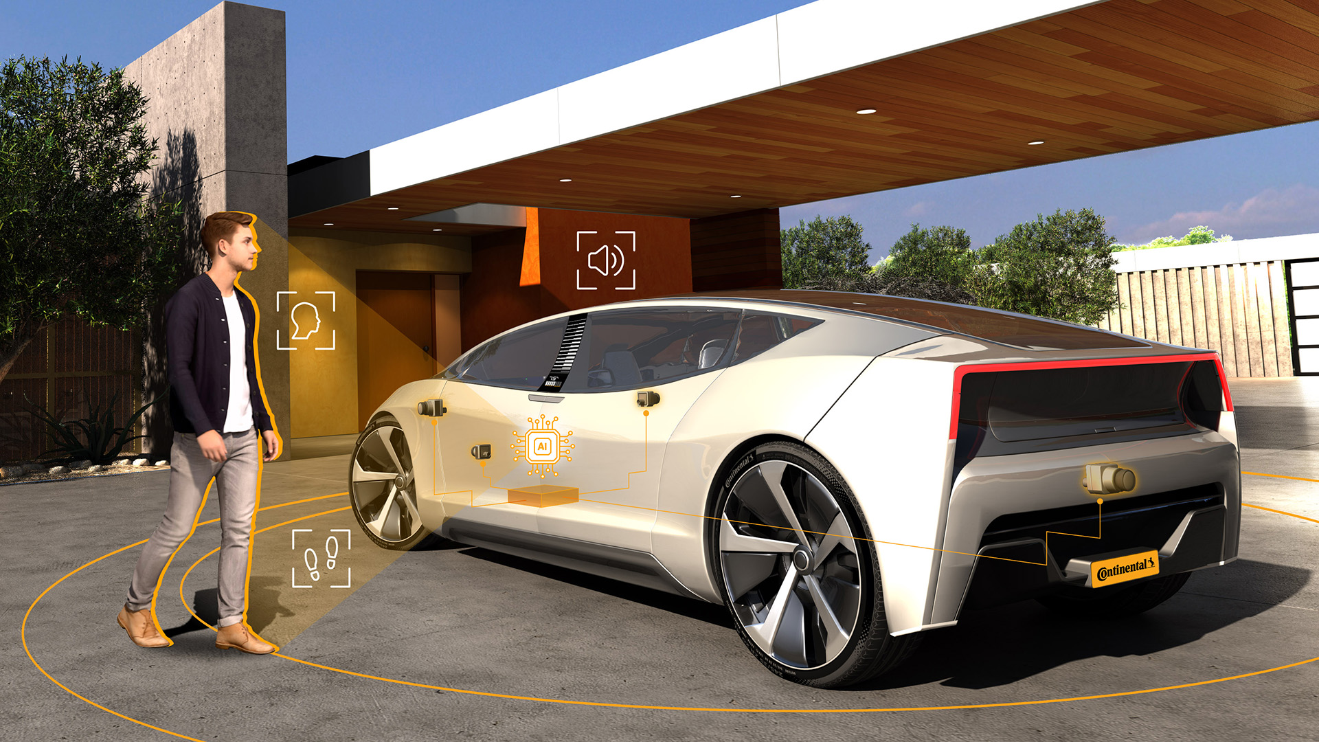 Continental Yeni Texnologiya Təqdim Etdi: Avtomobil Sahibini Tanıyır