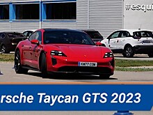 Электрокар Porsche Taycan GTS не смог опередить Tesla в «лосином тесте»