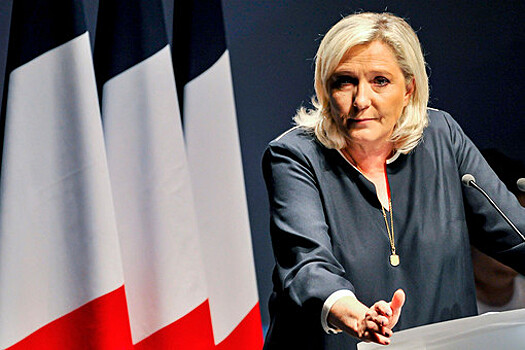 Кандидат в президенты Франции Марин Ле Пен частично не поддержала санкции против России