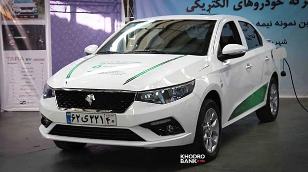 Иранский конкурент Lada Vesta получил версию с электромотором