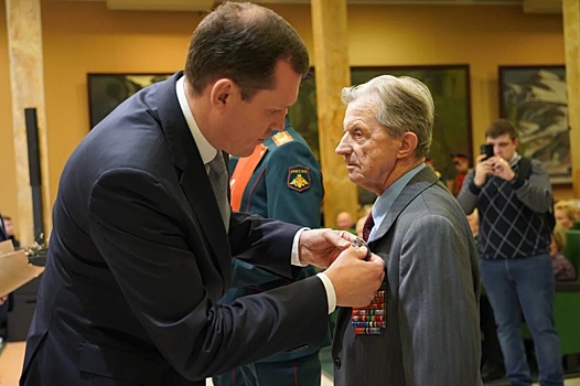 Вручение медалей и наград прошло в музее Вооруженных сил
