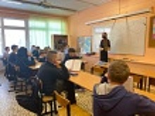 В Школе №2057 провели профилактический урок.