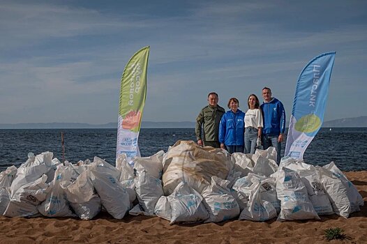 Свыше 500 волонтеров участвовали в очистке берегов Байкала
