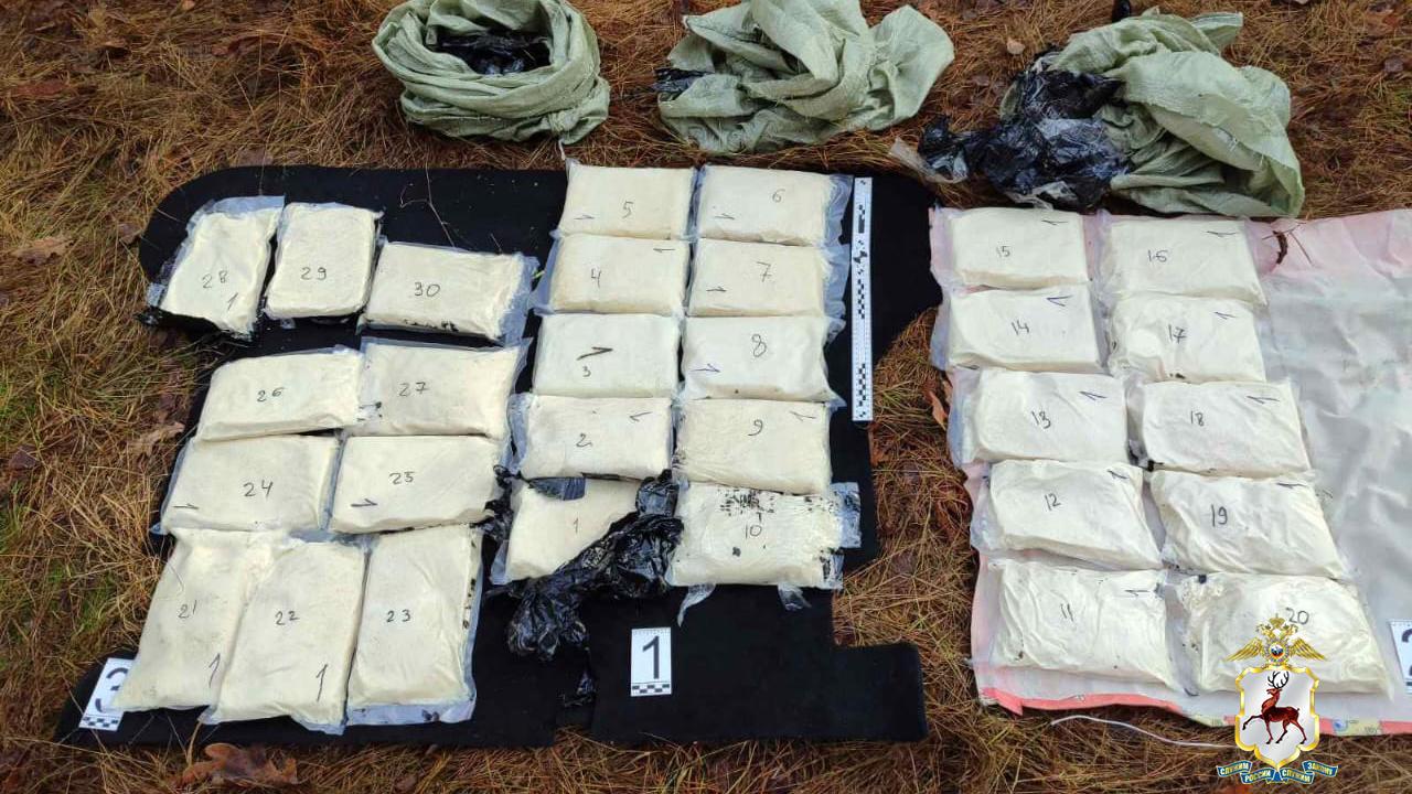 185 килограммов наркотика изъяли полицейские у двух жителей Лукоянова