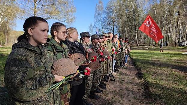 На Орловщине накануне Дня Победы торжественно перезахоронили героев Великой Отечественной войны
