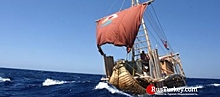 Тростниковая лодка Абора-IV закончила экспедицию в Анталье (видео)