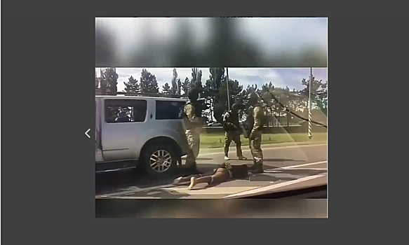 СОБР провел задержание на Ростовском шоссе