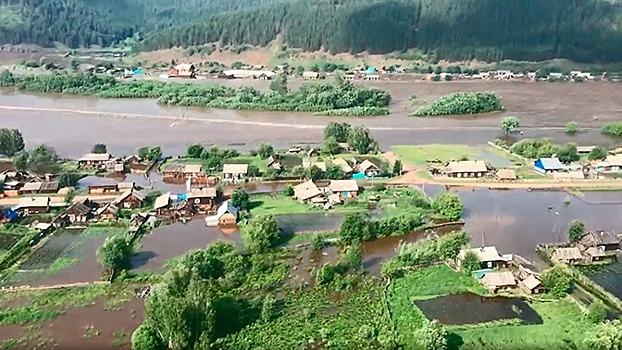 Поселки в Иркутской области оказались под водой