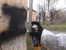 С начала года в Пензе закрасили более 750 незаконных надписей