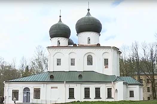 В Великом Новгороде после реставрации открыли собор со скрытыми фресками