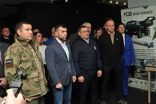 Якушев и Пушилин открыли музей "Поле битвы: Мариуполь" в ДНР