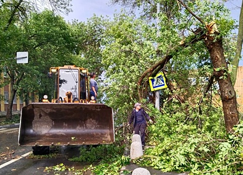 На Нижний Новгород обрушился ураган