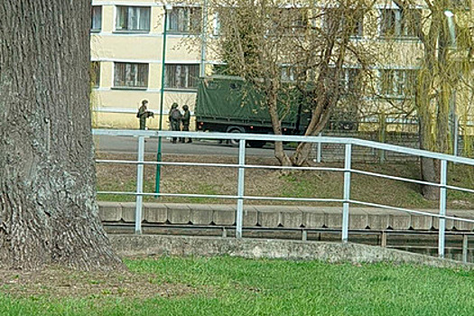 В Минске заметили спецтехнику и силовиков