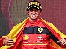 Гонщик Ferrari Сайнс стал первым на Гран-при Мексики "Формулы-1"