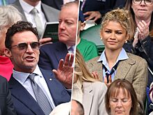 Зендея и Хью Джекман пришли на финал женского Уимблдона-2024