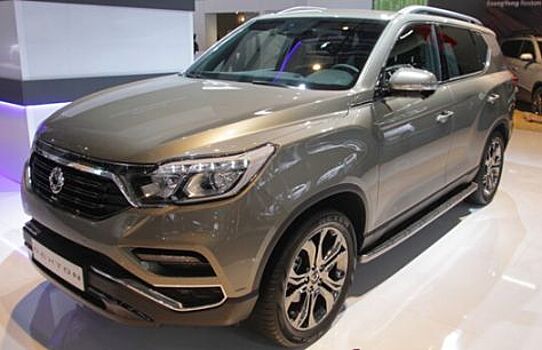 Новый SsangYong G4 Rexton выведут на рынок под брендом Mahindra