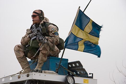 Шведские войска активизировались из-за России и Белоруссии