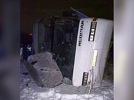 Два человека погибли в ДТП с автобусом в Чувашии