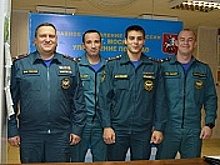 Зеленоградские пожарные продемонстрировали свои умения