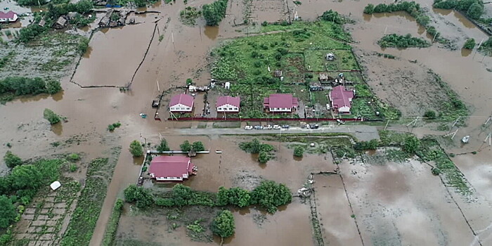 После паводка остаются отрезанными от «большой земли» три села в Приамурье