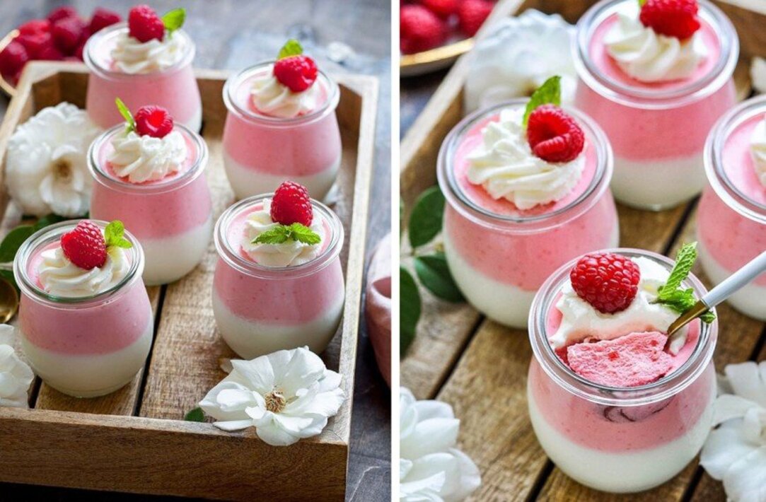 Мусс из манки. Клубничное суфле. Как сделать мусс. Розовый десерт. Земляничное парфе.